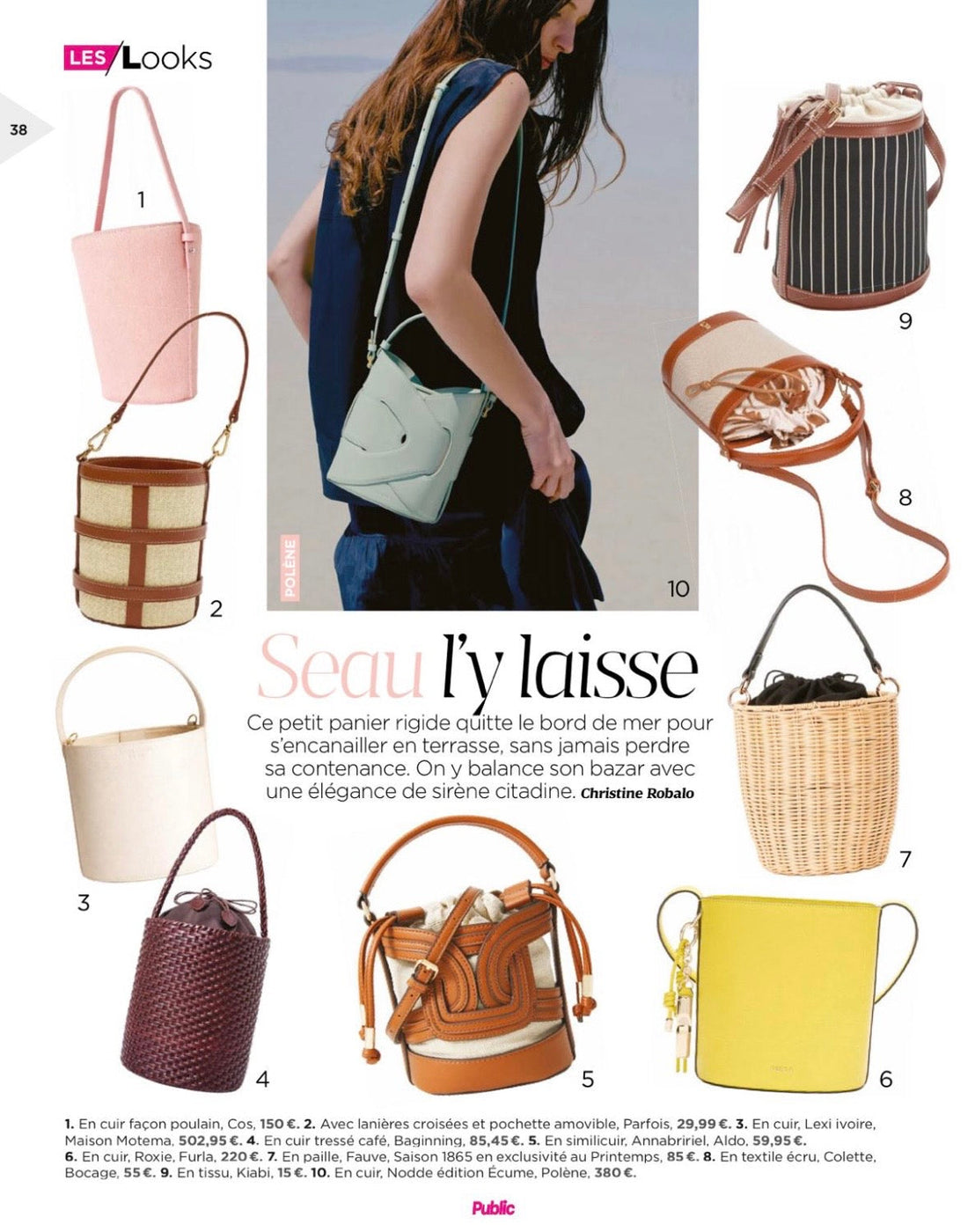 MAISON MOTEMA Featured in Public Magazine France