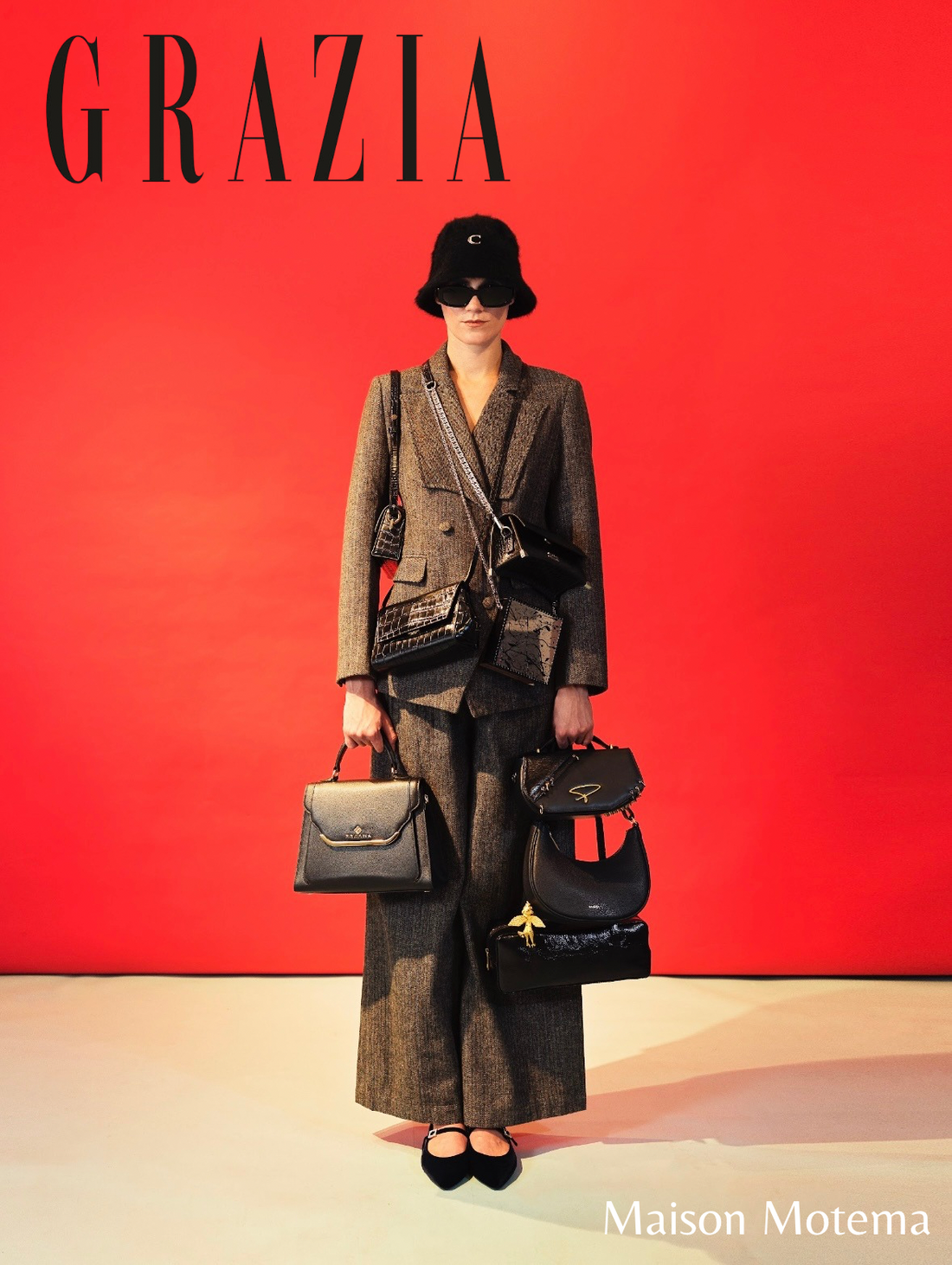 Maison Motema’s Zale Bag Featured in Grazia Slovenia