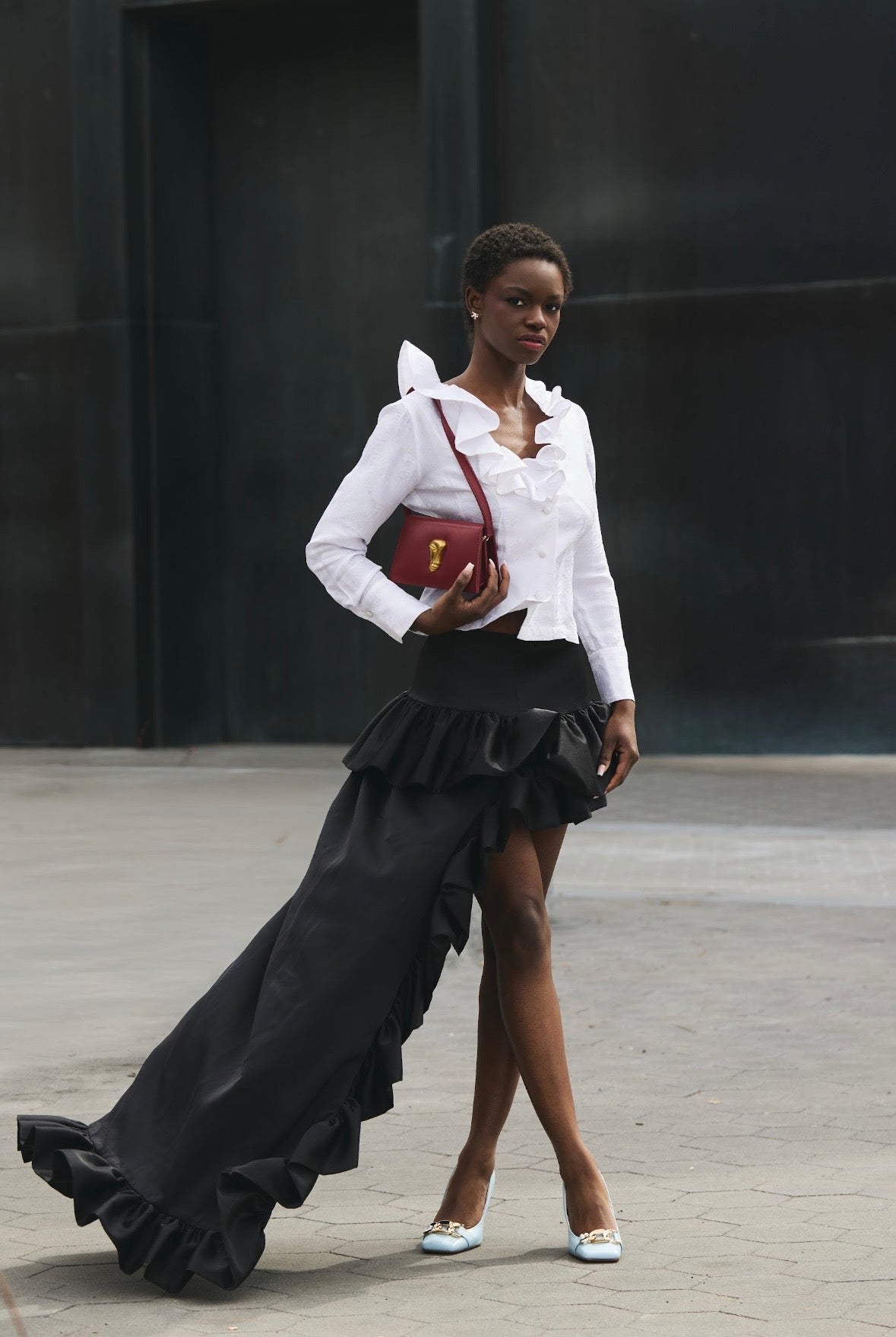 The Maam Bag, Deep Burgundy