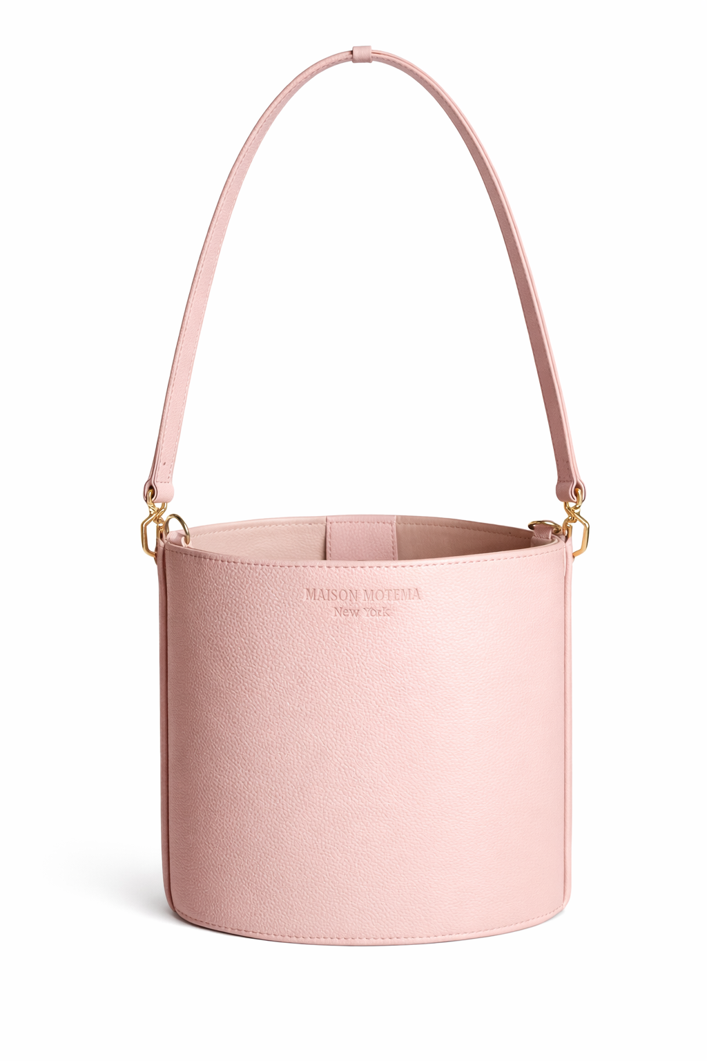 The Lexi Bucket Bag, Rose Powder