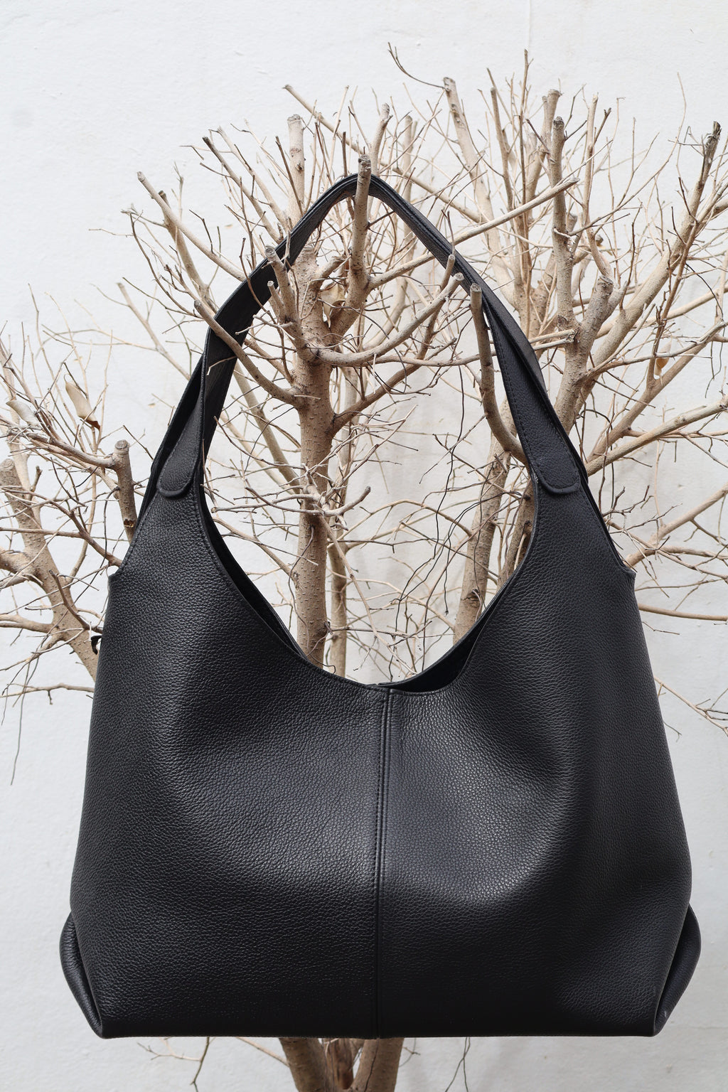 Le Croisé Tote Bag — Noir