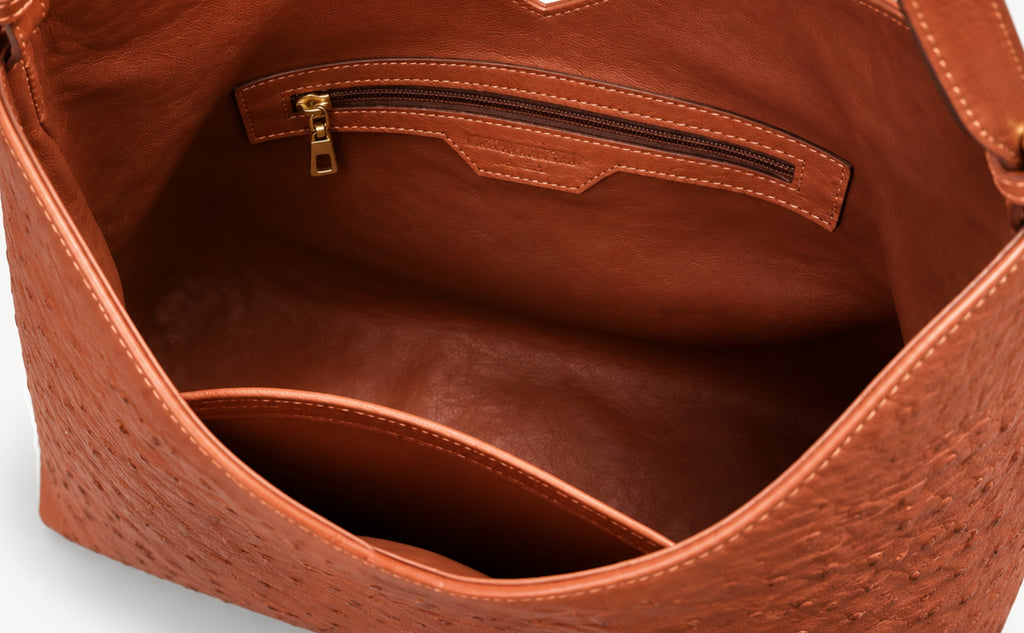 The Cayor Grande, Sustainably-Sourced Ostrich Leather Tote