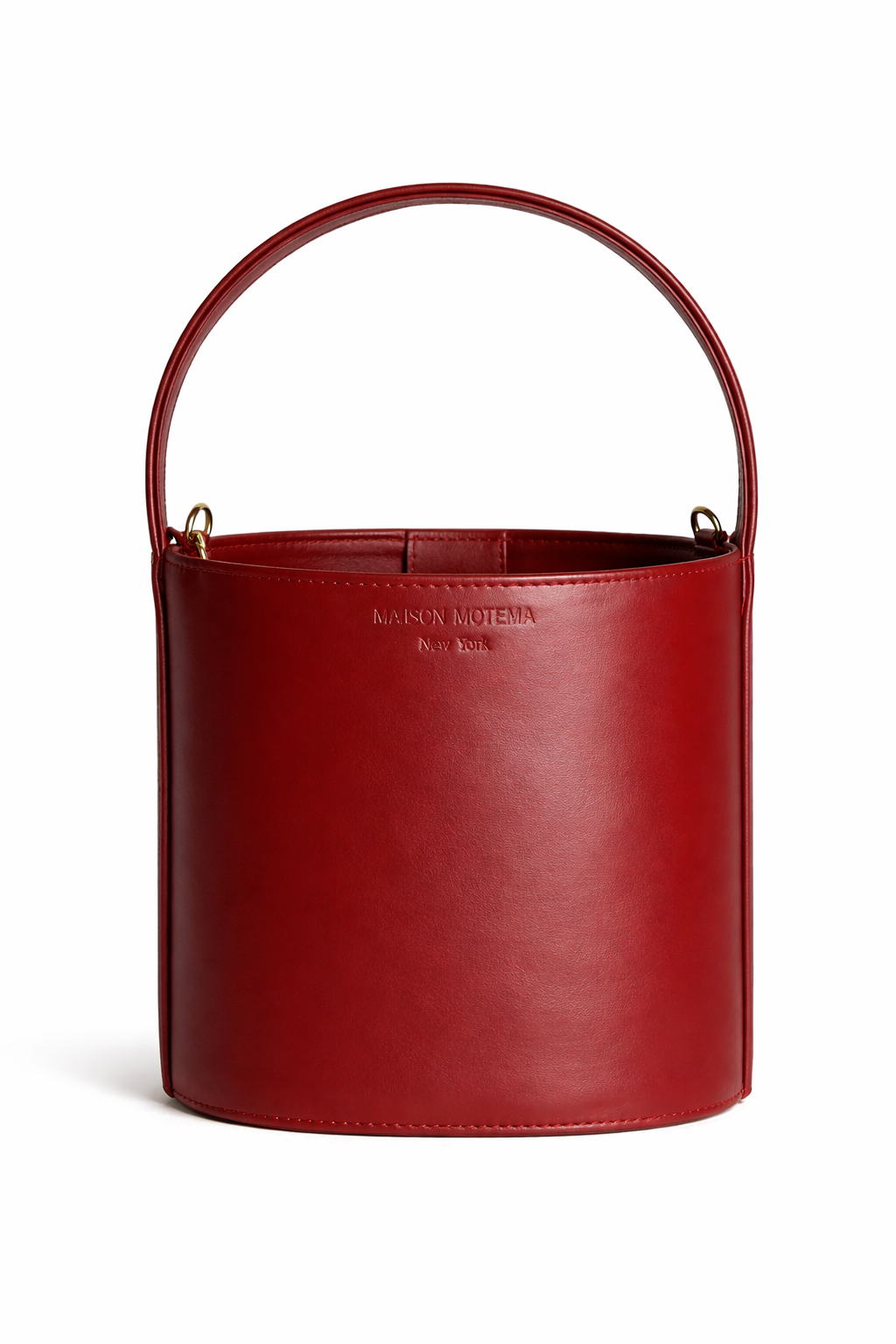 The Lexi Bucket Bag, Deep Burgundy