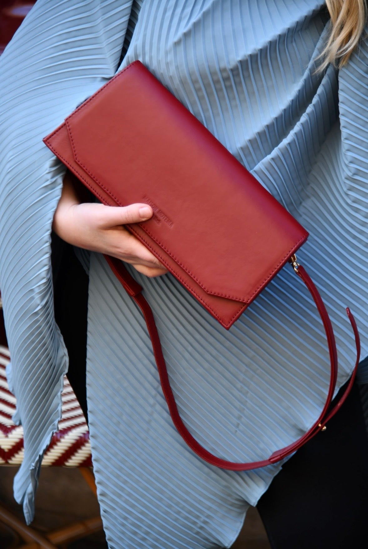 The Nola Bag, Deep Burgundy