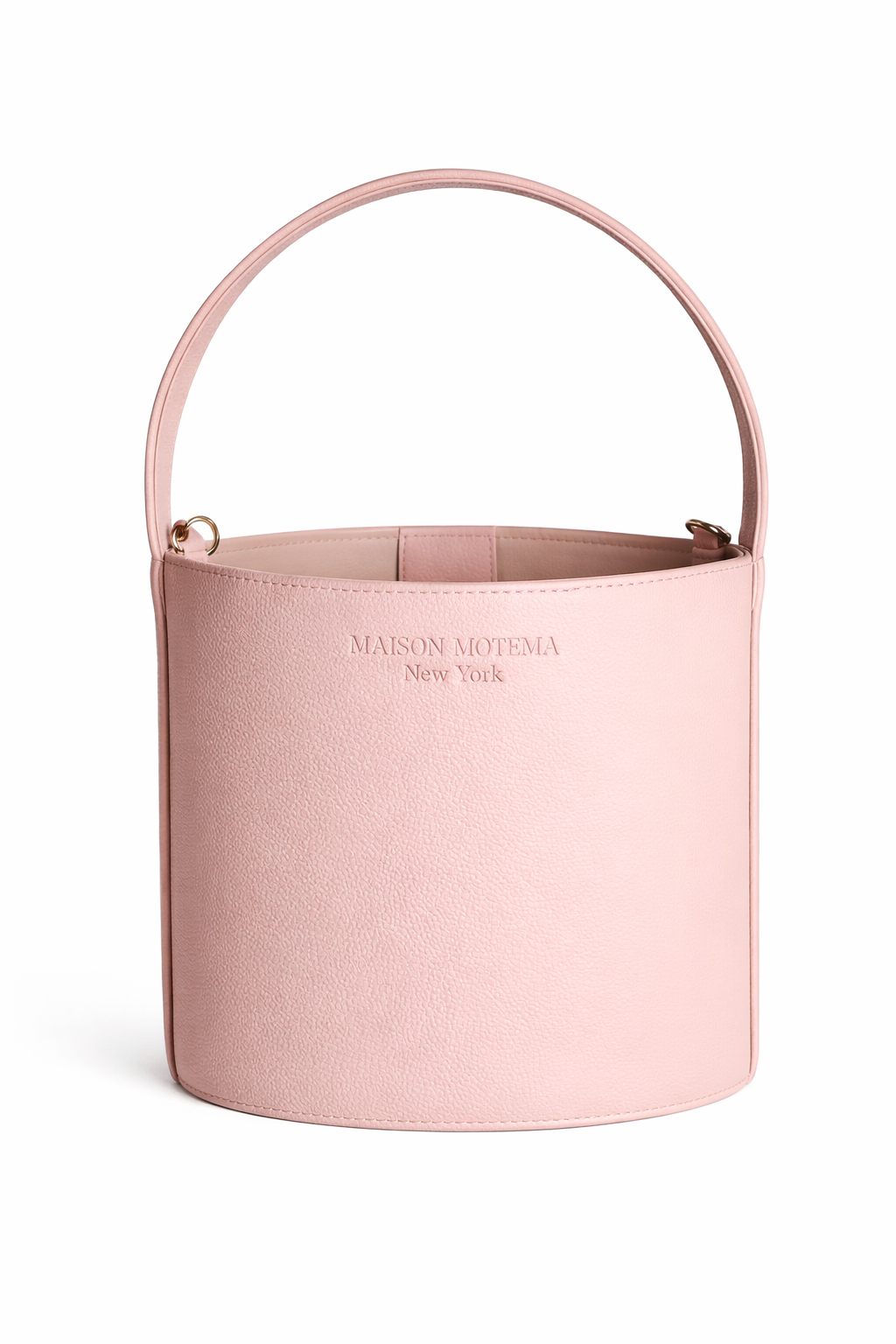 The Lexi Bucket Bag, Rose Powder