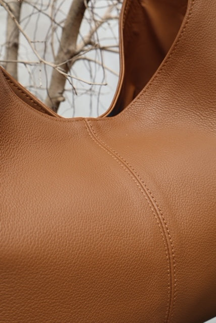 Le Croisé Tote Bag — Caramel