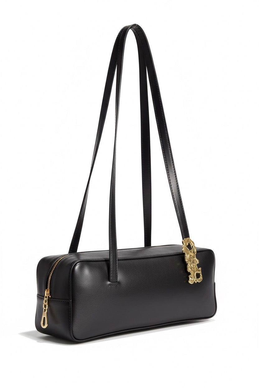 Le sac baguette Zale, noir