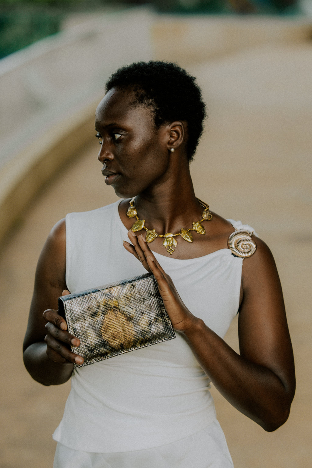 The Maam Bag – Snake Metallic Limited Edition