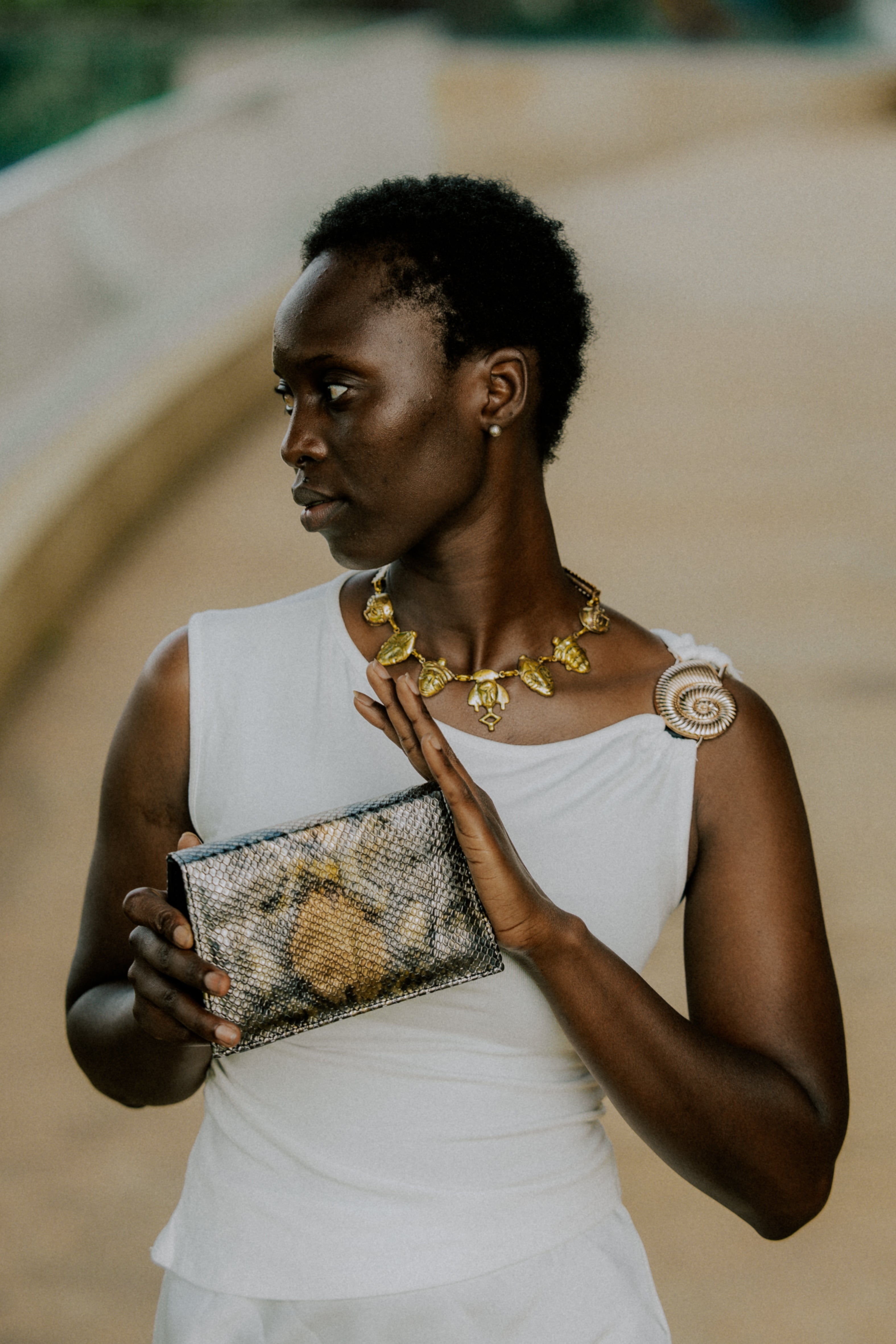 The Maam Bag – Snake Metallic Limited Edition
