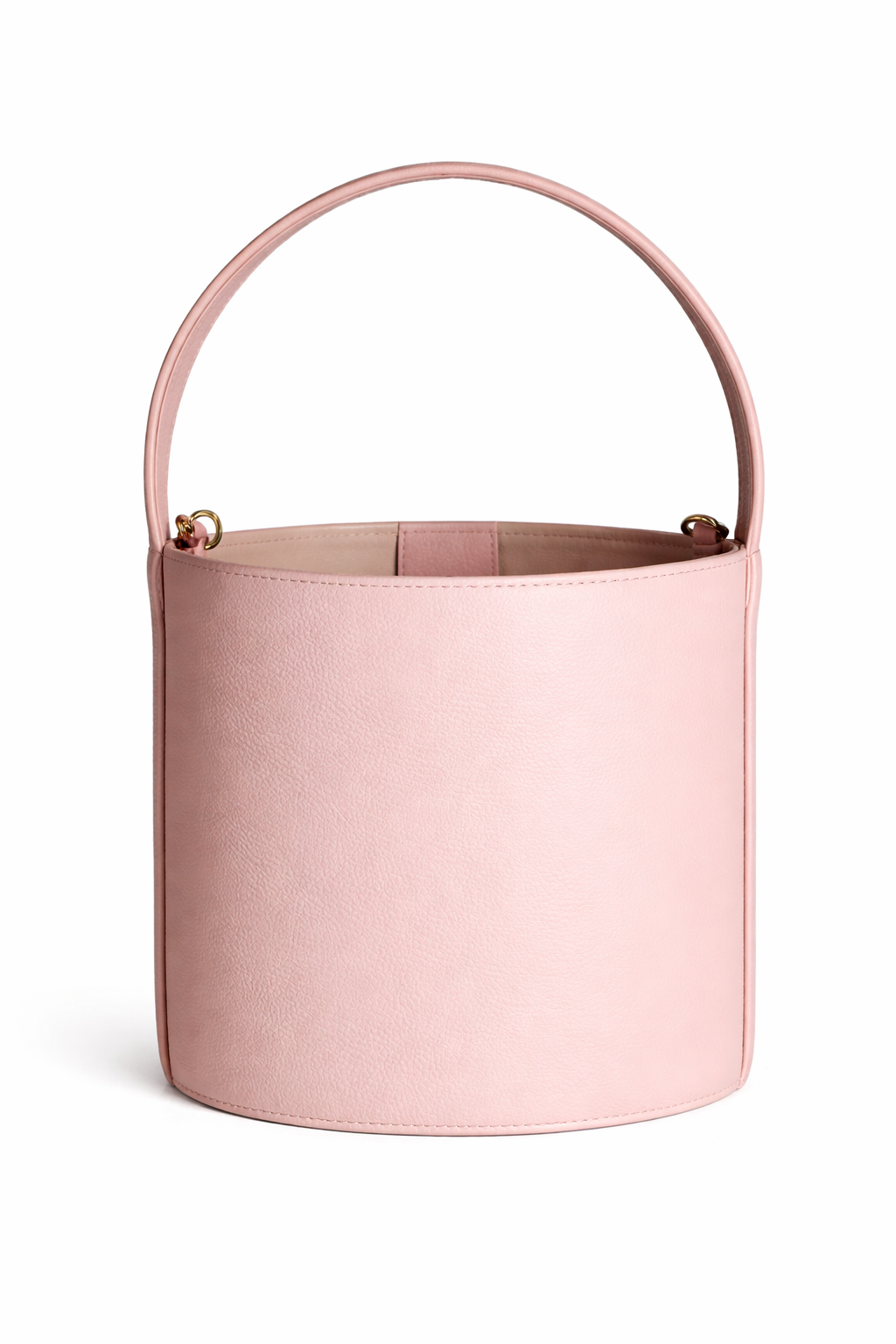 The Lexi Bucket Bag, Rose Powder