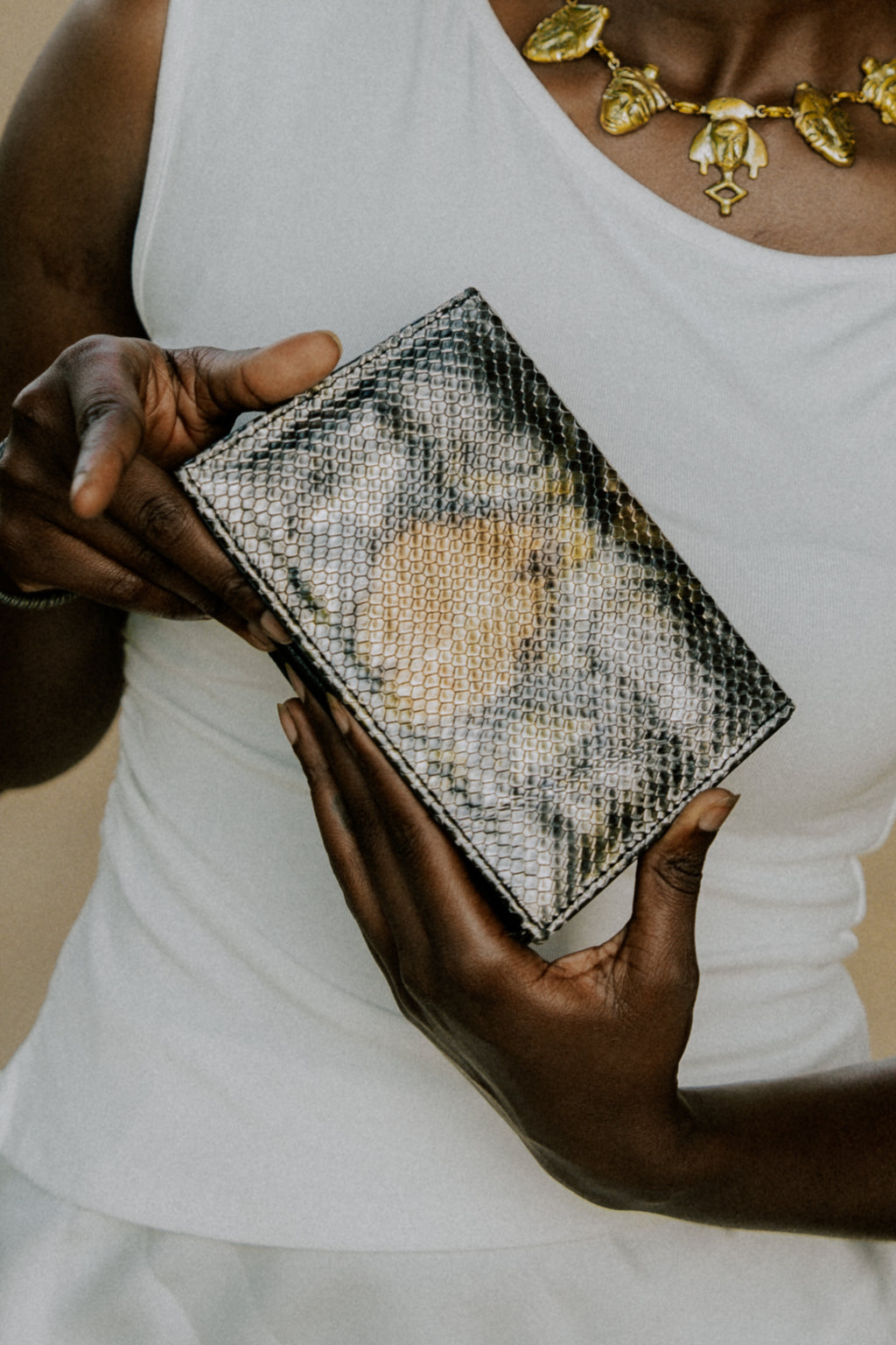 The Maam Bag – Snake Metallic Limited Edition