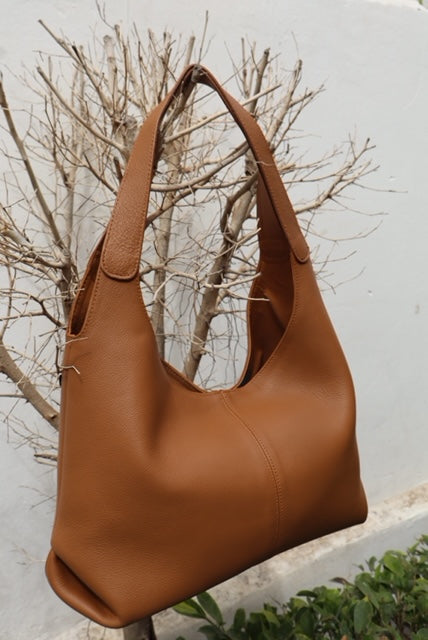 Le Croisé Tote Bag — Caramel