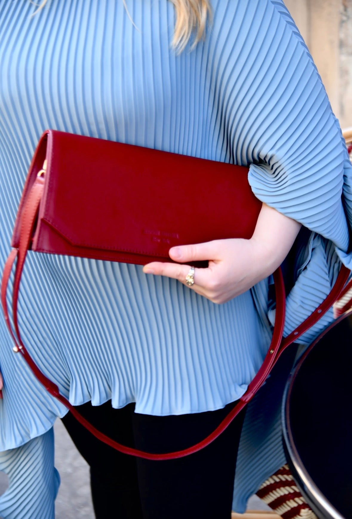 The Nola Bag, Deep Burgundy