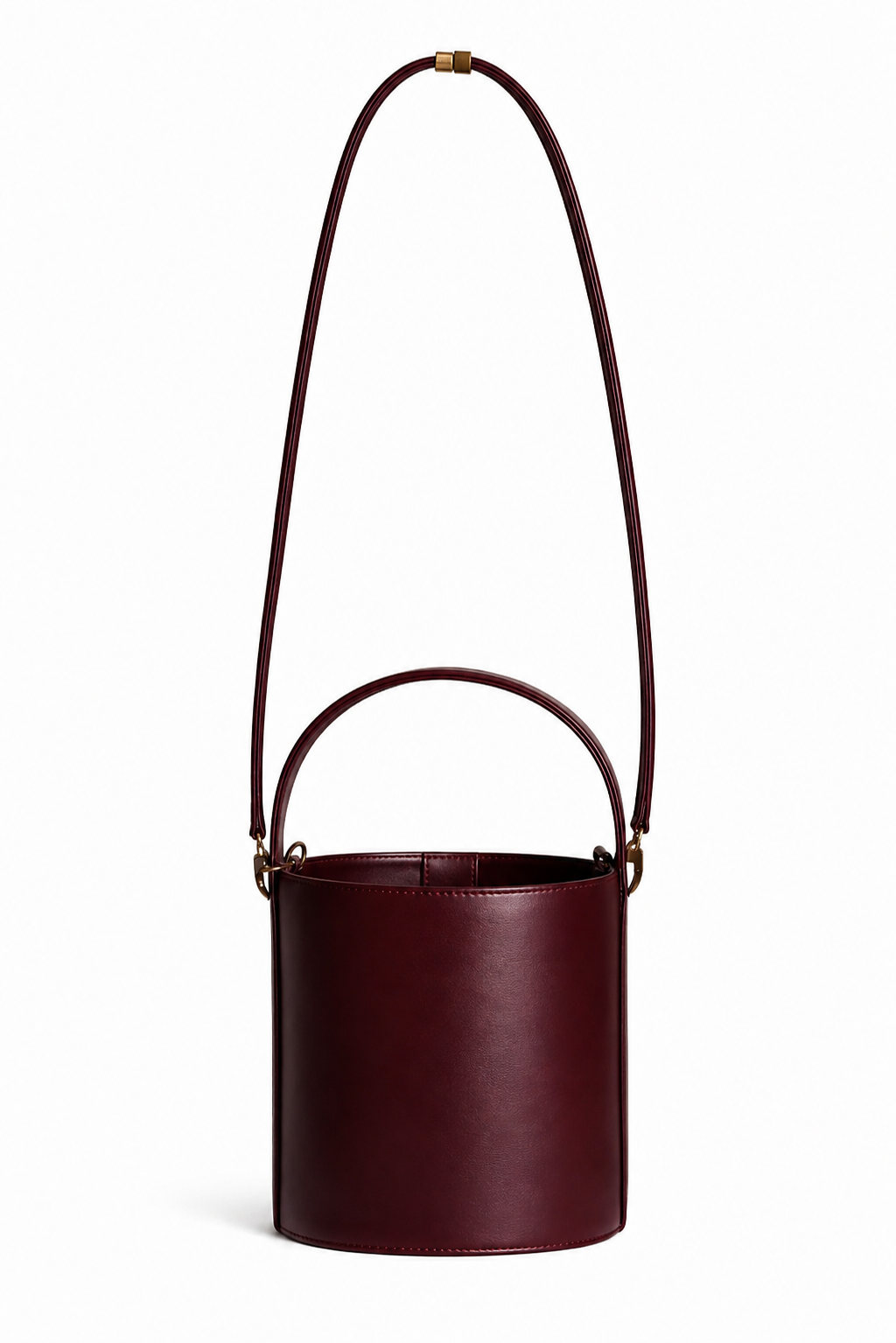 The Lexi Bucket Bag, Cherry