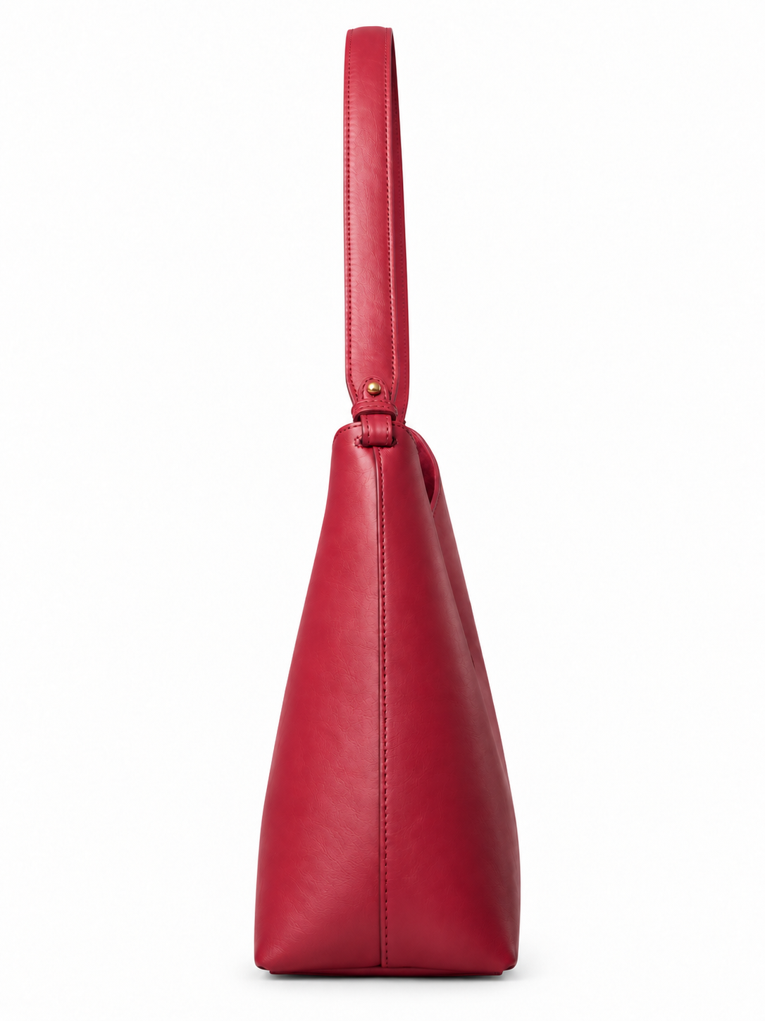 The Cayor, Burgundy Full-Grain Leather Tote